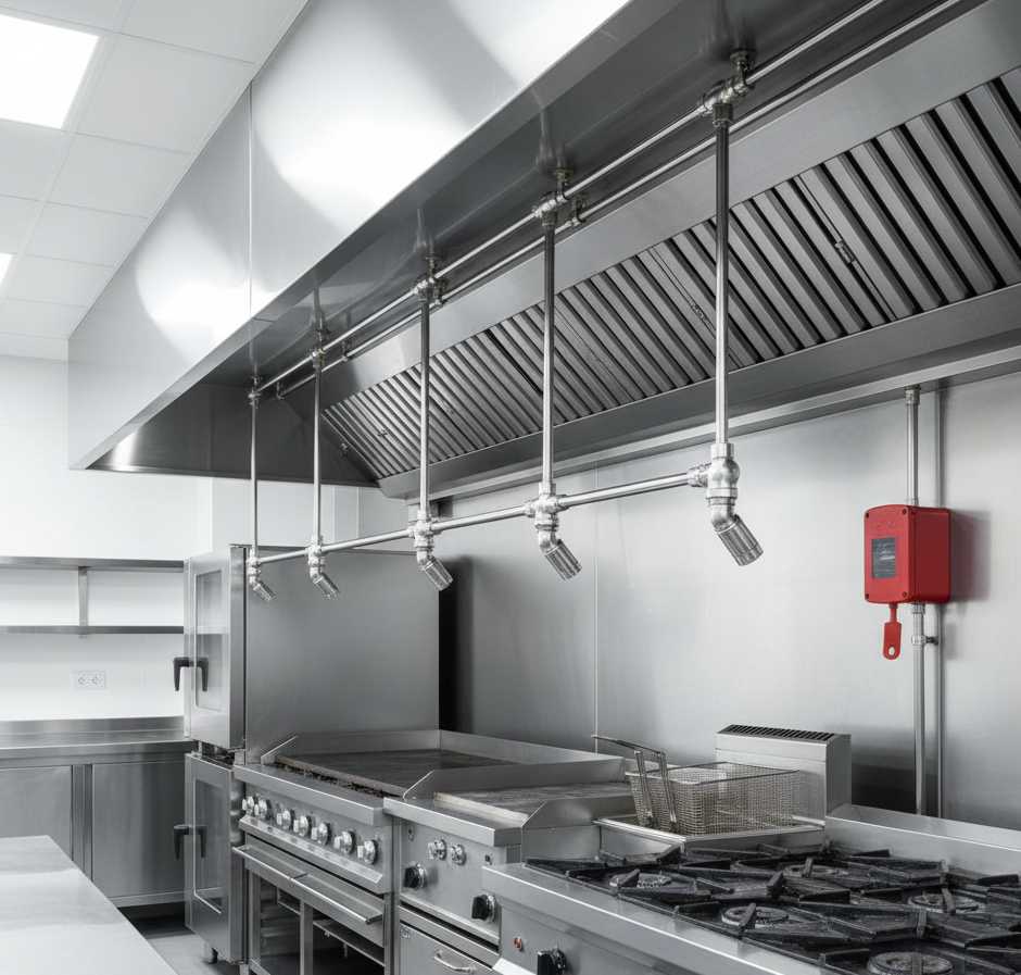 Kitchen fire suppression